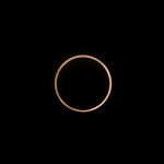 The burning ring of fire: an annular eclipse of the Sun seen in May 2012 from somewhere in the middle of the desert in Nevada.