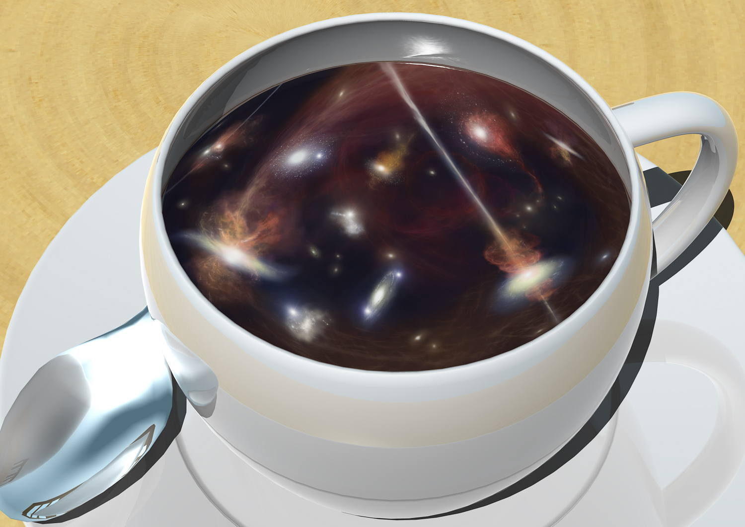 Universe in a cup